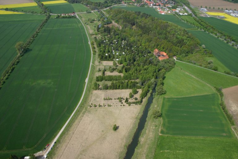 Der Campingplatz und Umgebung